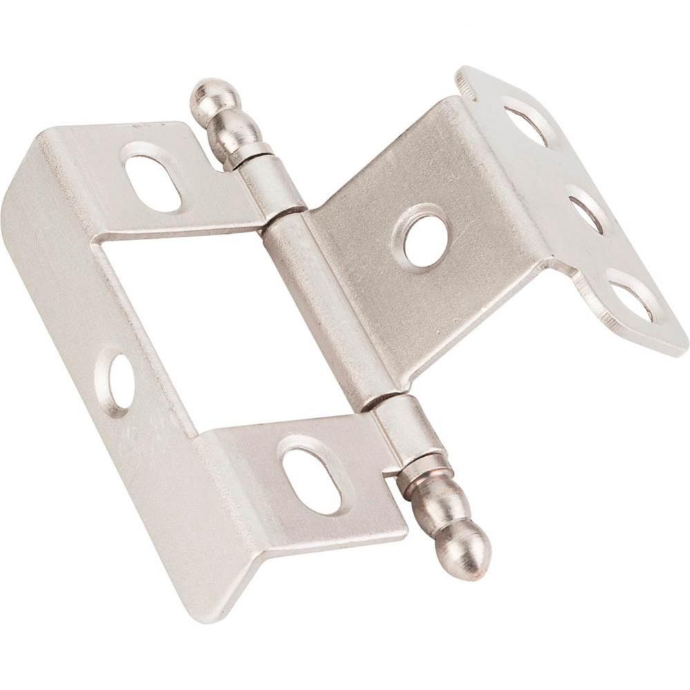 270 degree Full Wrap for 3/4'' Frame x 3/4'' Door, Inset Flush Ball Tip Hinge