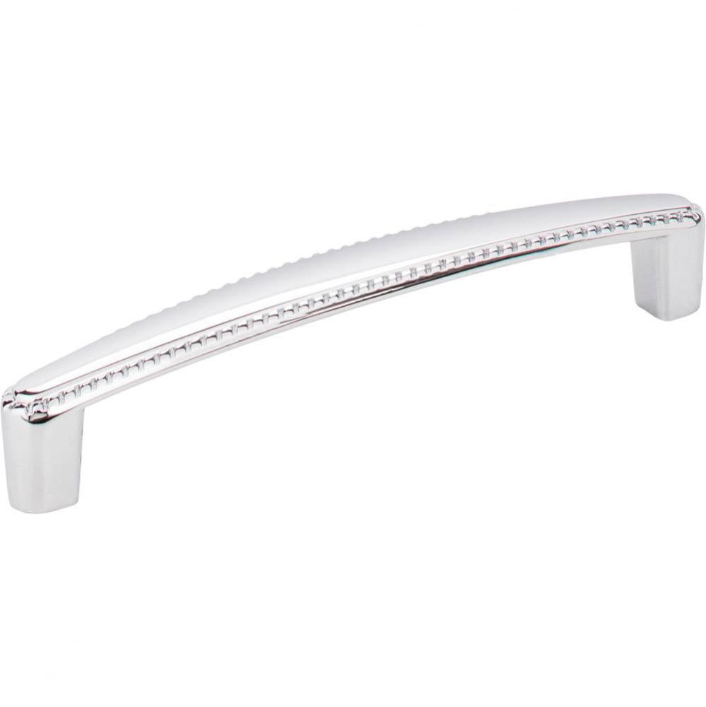 128 mm Center-to-Center Polished Chrome Rope Detailed Lindos Cabinet Pull