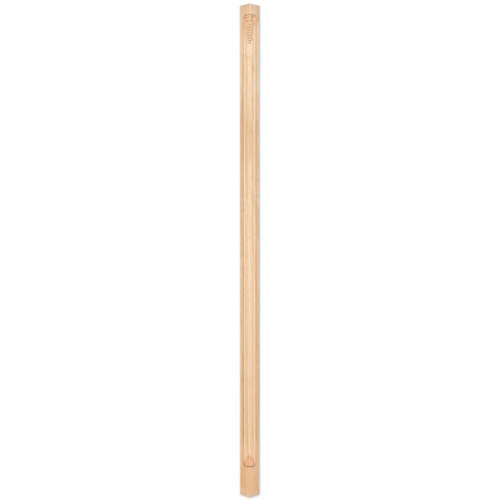 2-3/4'' W x 2-3/4'' D x 96'' H Maple Grape Corner Post