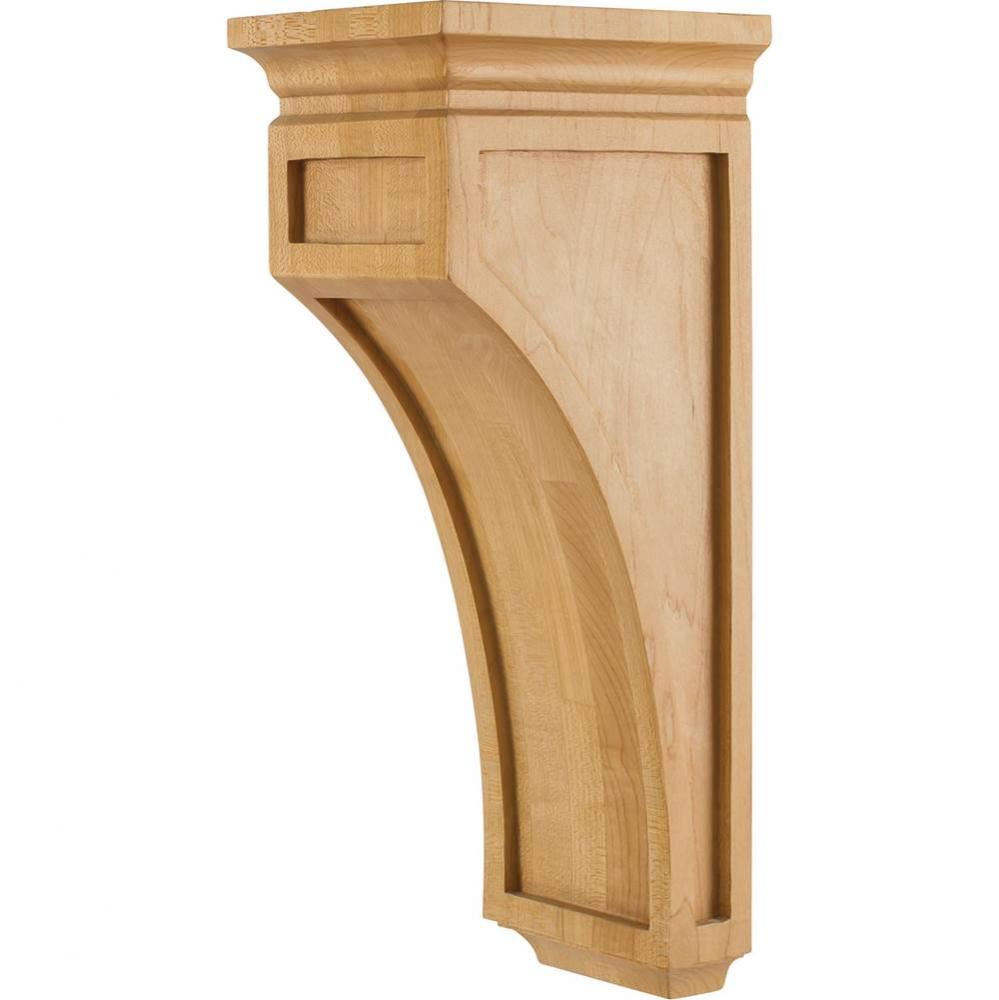 5'' W x 6'' D x 14'' H Alder Mission Corbel