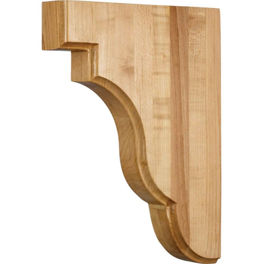 1-3/4'' W x 8-1/2'' D x 11'' H Alder Square Edge Corbel