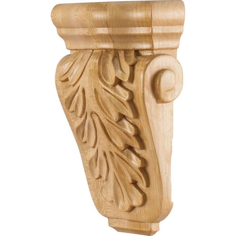 4-1/2'' W x 2'' D x 7'' H Maple Acanthus Corbel