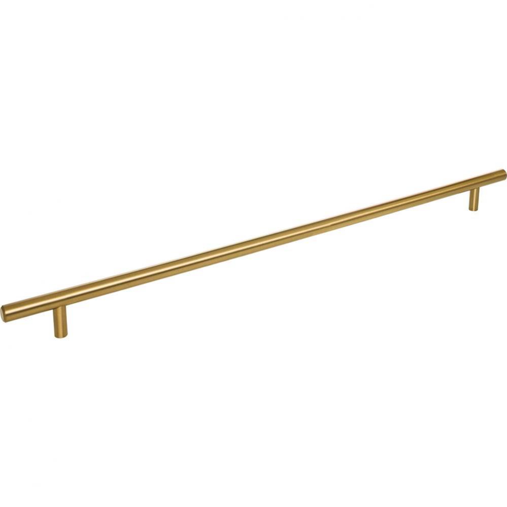 416 mm Center-to-Center Satin Bronze Naples Cabinet Bar Pull