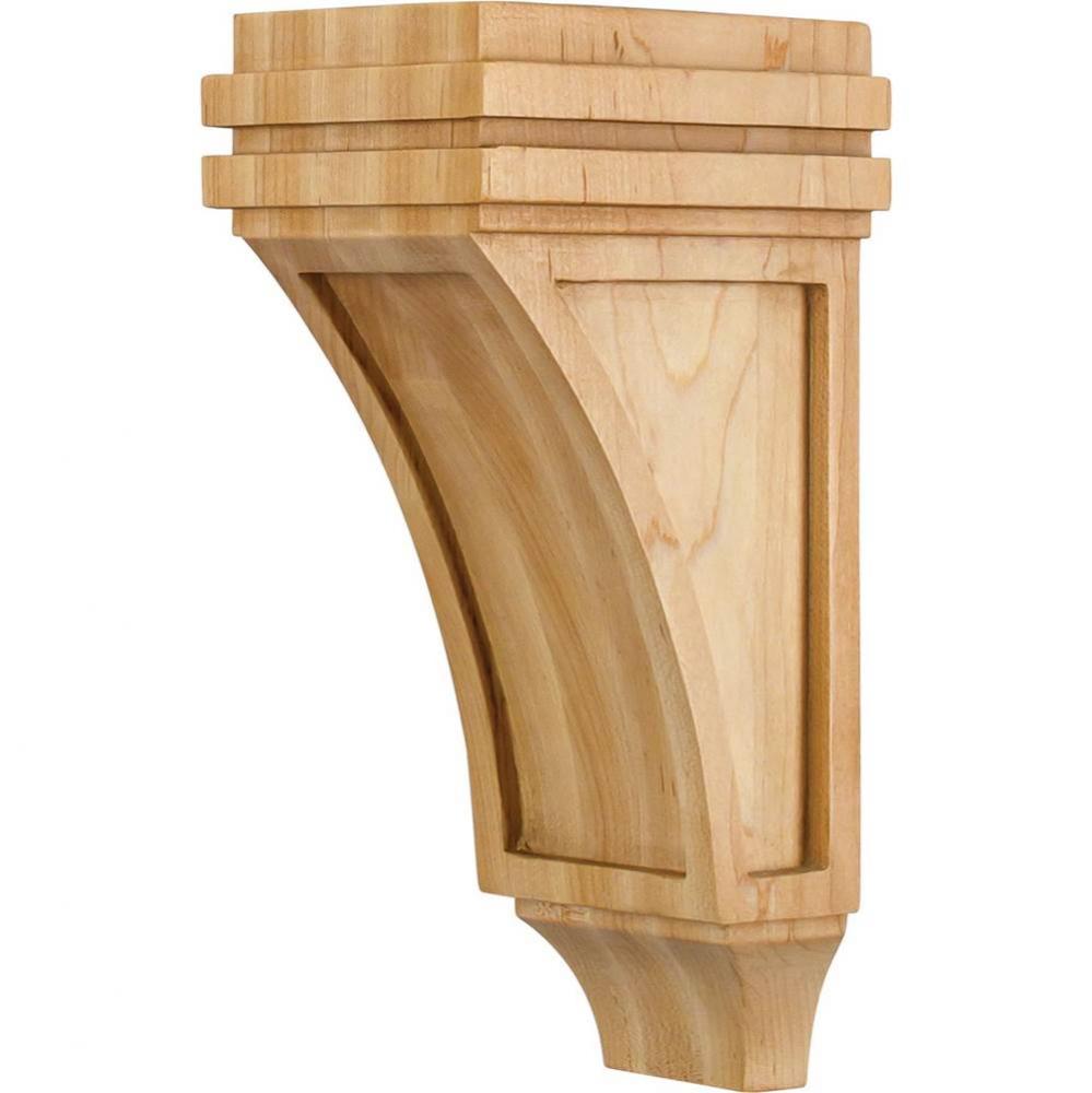 4'' W x 5'' D x 10'' H Alder Mission Corbel