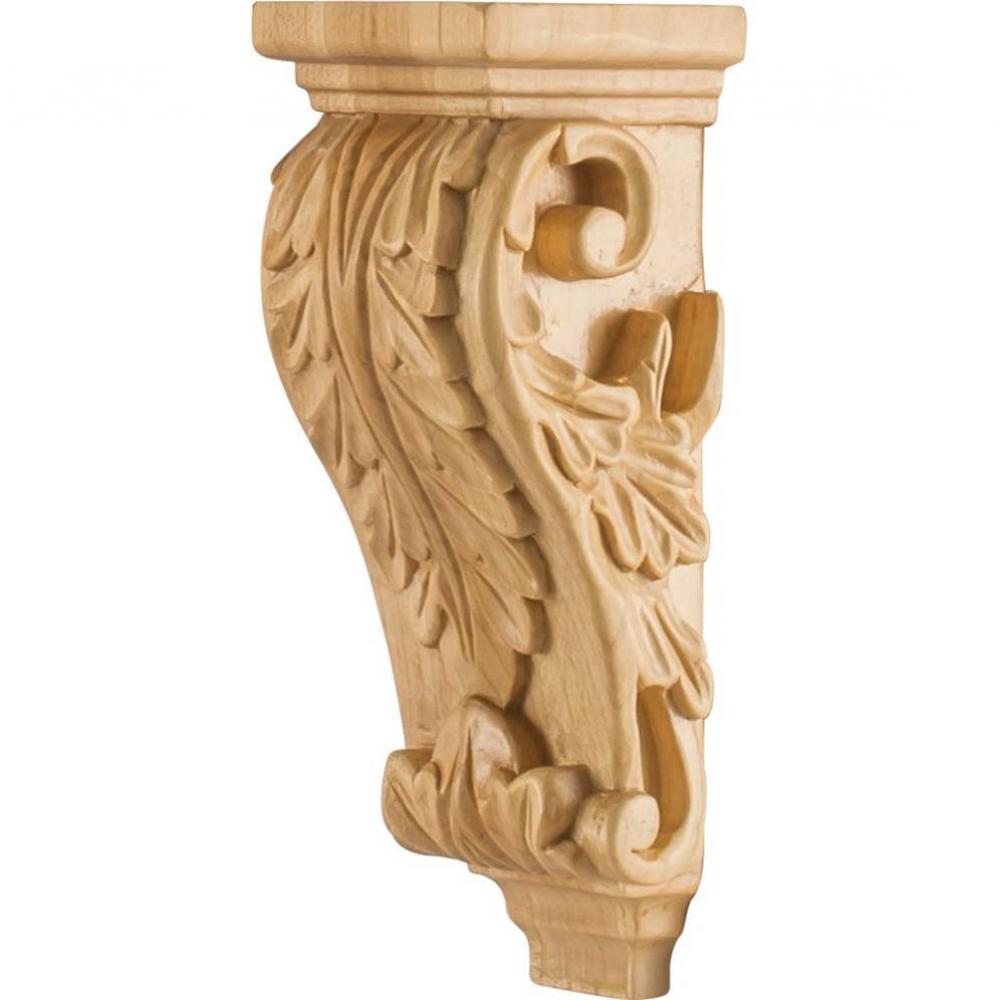 2-1/2'' W x 2-5/8'' D x 7'' H Maple Acanthus Corbel