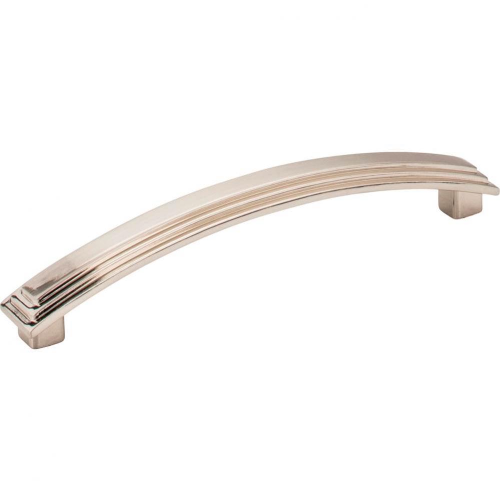 128 mm Center-to-Center Satin Nickel Arched Calloway Cabinet Pull