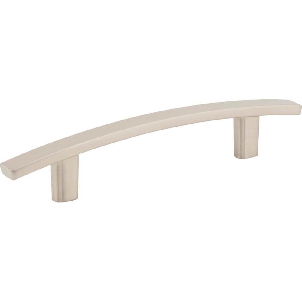 96 mm Center-to-Center Satin Nickel Square Thatcher Cabinet Bar Pull