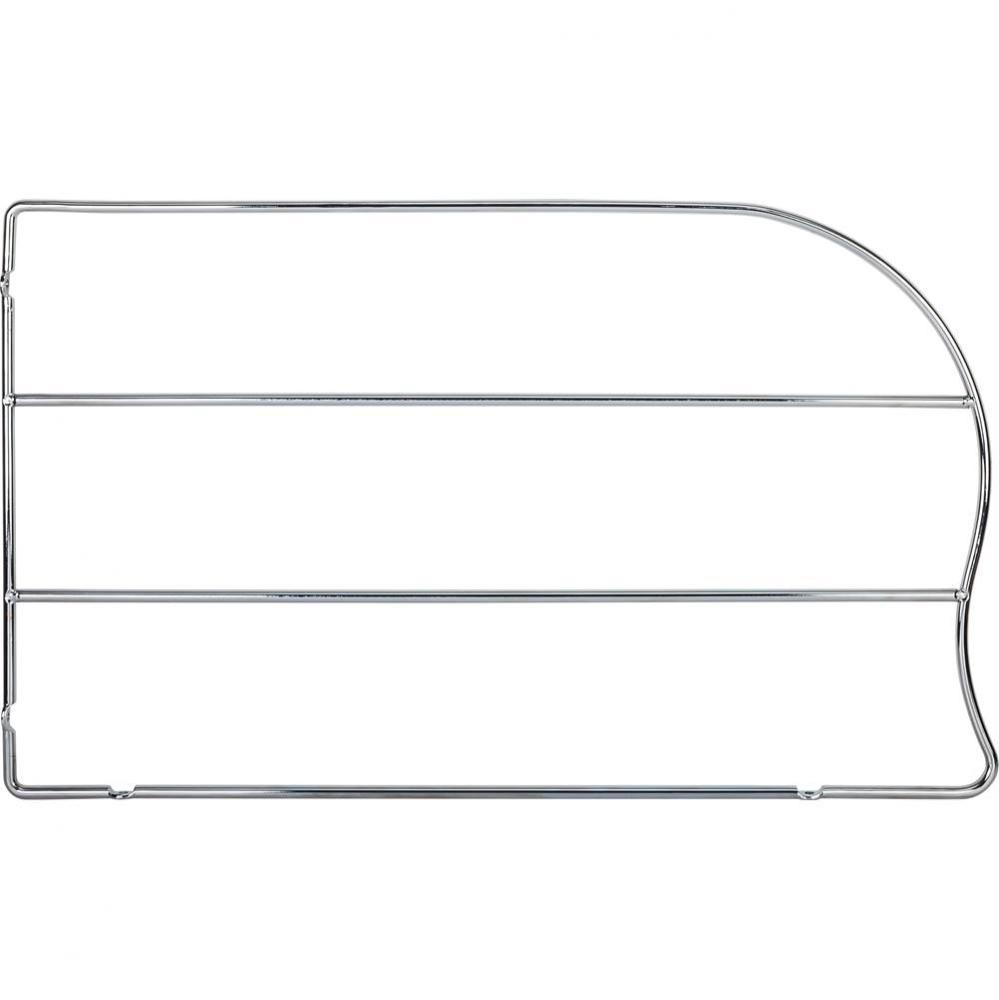 12'' Polished Chrome Metal Wire Tray Divider