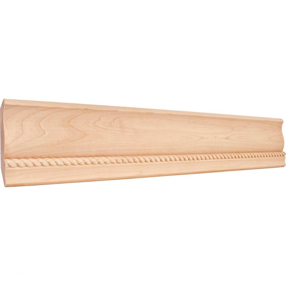 7/8'' D x 4-1/4'' H Oak Rope Crown Moulding