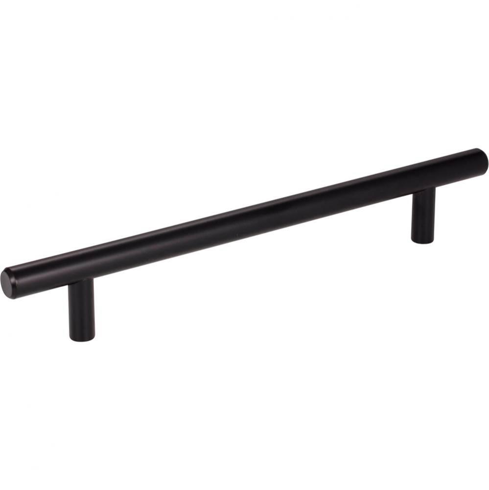 160 mm Center-to-Center Matte Black Naples Cabinet Bar Pull