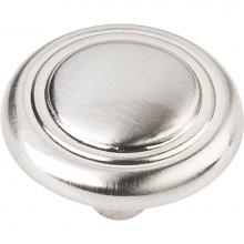 Hardware Resources 202SN - 1-1/4'' Diameter Satin Nickel Button Vienna Cabinet Mushroom Knob