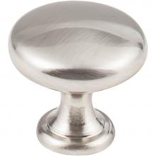 Hardware Resources 3910-SN - 1-3/16'' Diameter Satin Nickel Madison Cabinet Mushroom Knob