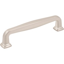 Hardware Resources 782-128SN - 128 mm Center-to-Center Satin Nickel Fontana Cabinet Pull