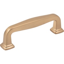 Hardware Resources 782-96SBZ - 96 mm Center-to-Center Satin Bronze Fontana Cabinet Pull