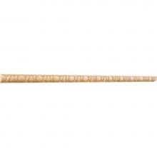 Hardware Resources HCM14MP - 5/16'' D x 5/8'' H Maple Egg and Dart Hand Carved Moulding