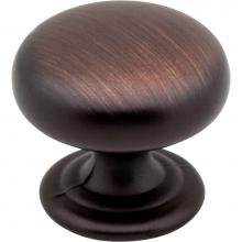 Hardware Resources 2980DBAC - 1-1/4'' Diameter Brushed Oil Rubbed Bronze Florence Cabinet Mushroom Knob