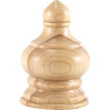 Hardware Resources TF150MP - 2-1/4'' W x 1-1/8'' D x 11-1/4'' H Maple Transition Finial