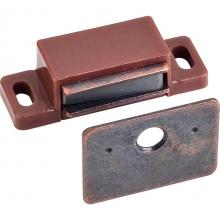 Hardware Resources 50632-R - 15 lb Single Magnetic Catch Brown/Bronze, Retail Pack