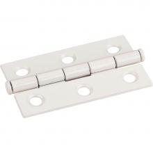 Hardware Resources 33527ALM - Almond 2-1/2'' x 1-1/2'' Single Half Swaged Butt Hinge