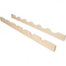 Hardware Resources BR30 - 30'' Maple Bottle Rack