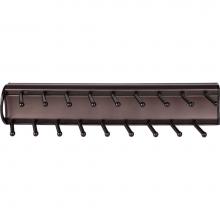 Hardware Resources 355T-ORB - Dark Bronze 14'' Tie Rack