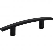 Hardware Resources 859-3MB - 3'' Center-to-Center Matte Black Square Thatcher Cabinet Bar Pull