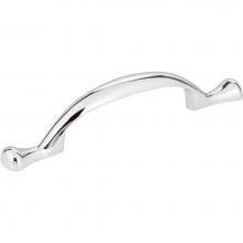 Hardware Resources 897-3PC - 3'' Center-to-Center Polished Chrome Merryville Cabinet Pull