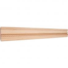 Hardware Resources RC2OK - 5/8'' D x 2-3/4'' H Oak Rope Crown Moulding