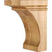 Hardware Resources COR44-2-HMP - 5'' W x 7'' D x 10'' H Hard Maple Cove Corbel