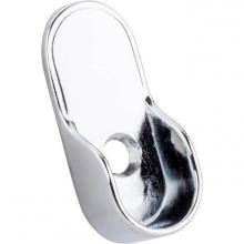 Hardware Resources M7160 - Chrome Knock-In Mounting Bracket for Oval Closet Rods