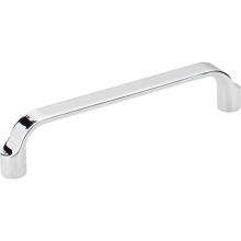Hardware Resources 239-128PC - 128 mm Center-to-Center Polished Chrome Brenton Cabinet Pull
