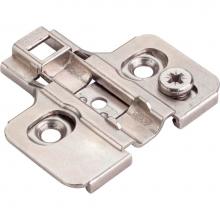 Hardware Resources 600.0R23.05 - Heavy Duty 0 mm Cam Adj Zinc Die Cast Plate for 700, 725, 900 and 1750 Series Euro Hinges