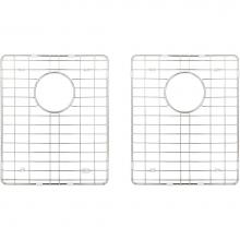 Hardware Resources HMS250-GRID - Stainless Steel Bottom Grids for Handmade 50/50 Double Bowl Sink (HMS250)