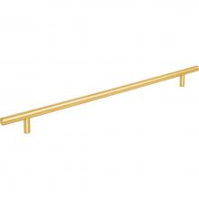 Hardware Resources 399BG - 319 mm Center-to-Center Brushed Gold Naples Cabinet Bar Pull