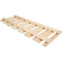 Hardware Resources SR30 - 30'' Wooden Stemware Rack