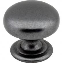 Hardware Resources 2980DACM - 1-1/4'' Diameter Gun Metal Florence Cabinet Mushroom Knob