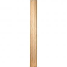 Hardware Resources CC5POP - 3/4'' D x 2-5/8'' H Poplar Reed Corner Moulding