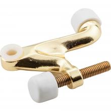 Hardware Resources DS02-PB - Hinge Pin Door Stop - Polished Brass