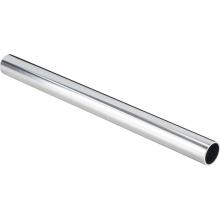 Hardware Resources 111612CH - Chrome 1-1/16'' Diameter x 12'' Long Round Steel Closet Rod