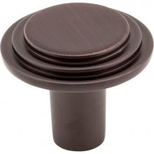 Hardware Resources 331L-DBAC - 1-1/4'' Diameter Brushed Oil Rubbed Bronze Round Calloway Cabinet Knob