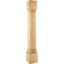 Hardware Resources P35-6-42-HMP - 6'' W x 6'' D x 42'' H Hard Maple Square Post