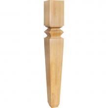 Hardware Resources P34-5ALD - 5'' W x 5'' D x 42'' H Alder Diamond Tapered Post