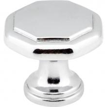 Hardware Resources 424PC - 1-3/16'' Diameter Polished Chrome Geometric Drake Cabinet Knob