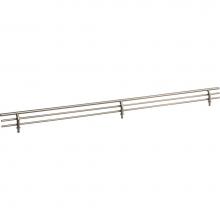 Hardware Resources SF23-SN - 23'' Wide Satin Nickel Wire Shoe Fence for Shelving