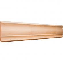 Hardware Resources SC14HMP - 3/4'' D x 4-1/2'' H Hard Maple Standard Crown Moulding