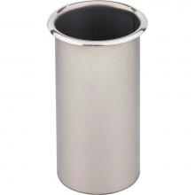 Hardware Resources UCSS-45 - 3'' Diameter Stainless Steel Utensil Canister