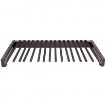 Hardware Resources PPR-3014-ORB - Dark Bronze 30'' Wide Pant Rack