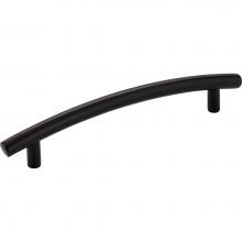 Hardware Resources 406-128BLK - 128 mm Center-to-Center Matte Black Arched Belfast Cabinet Pull