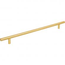 Hardware Resources 368BG - 288 mm Center-to-Center Brushed Gold Naples Cabinet Bar Pull