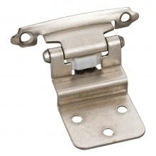Hardware Resources P5922SN-R - Traditional 3/8'' Inset Hinge with Semi-Concealed Frame Wing - Satin Nickel